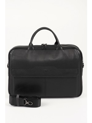 GÖNDERİ Gön  Deri Unisex Büyük Boy Evrak Çantası B0623