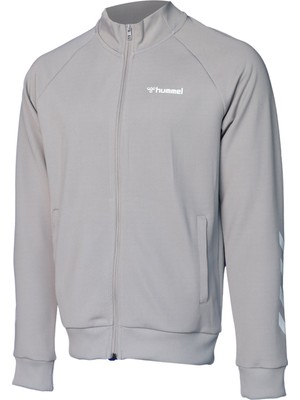 Hummel Hmlfalconzo Zıp Jacket Gri Erkek Eşofman Üstü 921133-2540