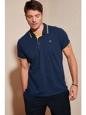Buratti % 100 Pamuk Düğmeli Regular Fit Polo Yaka T Shirt Erkek POLO YAKA T SHİRT 5902118