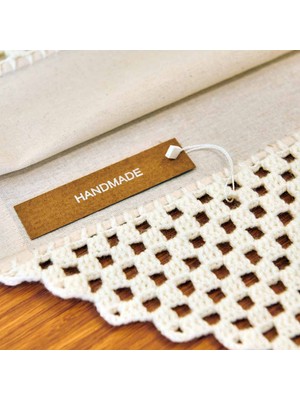 Nuvomon Makrome Handmade Runner - 160x35 cm