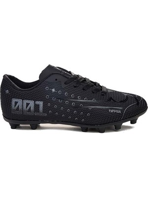 Mugees Siyah Renk Erkek Çocuk Krampon Ayakkabı 33 Numaralı Konforlu Oyun İçin