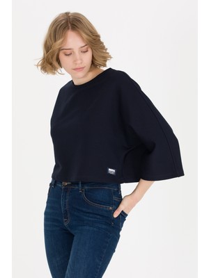 U.s. Polo Assn. Kadın Lacivert Sweatshirt 50254397-VR033