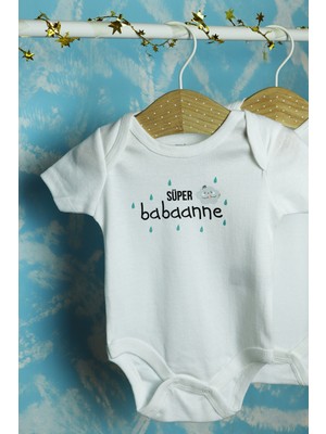 Alâhane Süper Babaanne Bebek Body - Hediye