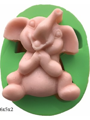 Butedo Dekoratif Kenar Şeklinde Silikon Şeker Hamuru Sabun ve Mum Kalıbı