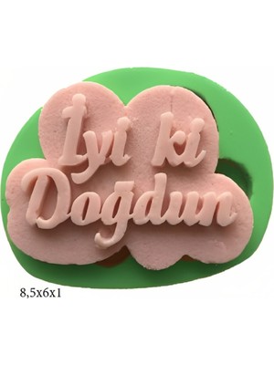 Butedo Silikon Şeker Hamuru Sabun ve Mum Kalıbı