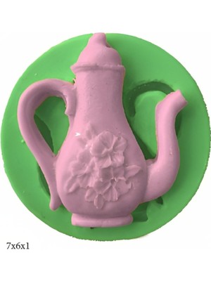 Butedo Dekoratif Kenar Şeklinde Silikon Şeker Hamuru Sabun ve Mum Kalıbı