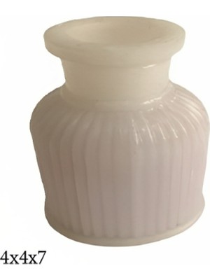 Butedo Beton Grubu Silikon Şeker Hamuru Dekor,sabun, Saksı ve Mum Kalıbı