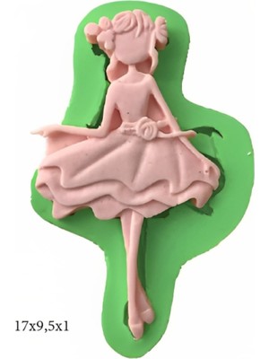 Butedo Dekoratif Kenar Şeklinde Silikon Şeker Hamuru Sabun ve Mum Kalıbı