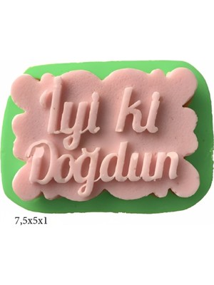 Butedo Silikon Şeker Hamuru Sabun ve Mum Kalıbı