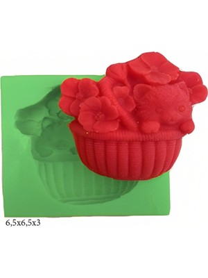 Butedo Çiçek Modelleri Silikon Şeker Hamuru Sabun ve Mum Kalıbı