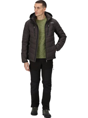 Regatta Antrasit Erkek Zip Ceket RMN199 Cranmore Puffer Ceket