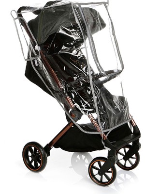 ebaby Reflektörlü Lüks Bebek Arabası Yağmurluğu