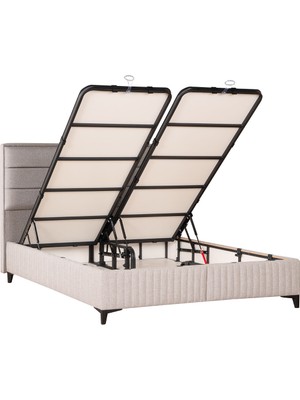 Kilim Mobilya Bamboo Sleepy 2'li Set  Sandıklı Baza + Başlık