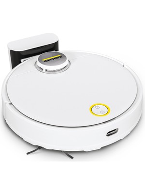 Karcher Rcv 3 Robot Süpürge 2500 Pa Emiş Gücü İle Akıllı Navigasyon Sert Zeminler İçin