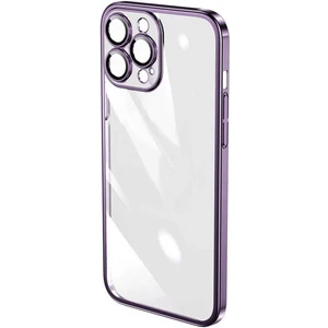 Iphone 11 Darbe Emici Şeffaf Kenarları Renkli Sert Lazer Lensli Kılıf