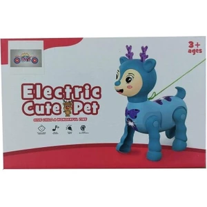 Fabu Oyuncak Hareketli Sesli ve Işıklı Sevimli Evcil Hayvanlar Geyik