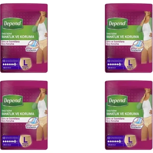 Hasta Bezi Emici Külot 10'lu Large 4 Paket 40 Adet