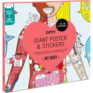 Omy Dev Sticker Poster My Body