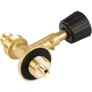 Mavi Tüp Piknik Ocak Gaz Musluğu Kamp Ocağı Için Sarı Prinç Musluk Geniş Çemberbüyük Vidalı Metal