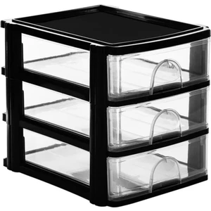 3 Bölmeli A4 Evrak Çekmecesi | Çekmeceli A4 Organizer