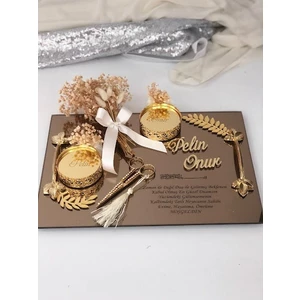  Süslü Söz Nişan Tepsisi Yüzük Yükselticiler Makas