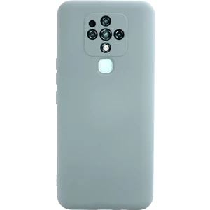 Bilişim Aksesuar Tecno Camon 16 Kılıf Lansman Nano Içi Kadife  Silikon - Buz Mavisi