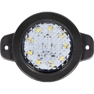 Formplas Yuvarlak Işaret Lamba Petekli Cam 9 Led'li 12V-24V Beyaz