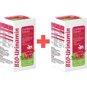 Bio Pet Active Urinamin Kedi ve Köpek Vitamin C 40 Tablet 12 gr x 2 Adet