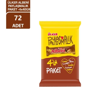 Albeni 40 gr 4lü x 72 Adet