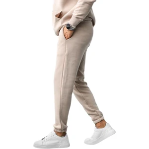 Double Ba2 Erkek Insıde Relaxed 3 Iplik Kalın Şardonlu Kışlık Pamuklu Unisex Lastik Paça Eşofman Altı