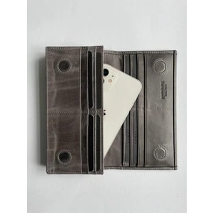 SANAT LEATHER SL-2161 Hakiki Deri Telefon Bölmeli Unisex Cüzdan
