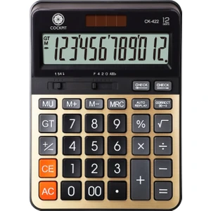 Ck- 422 Işlem Kontrollü Gold Hesap Makinesi