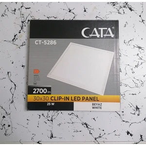 Sekizgeled CT-5286 Cata 30X30 Clipin Tavan 25 Watt Beyaz Işık