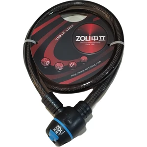 Bisiklet ve Motosiklet Kilidi 15X1000 mm Kalın Kilit 1 Metre Uzunluk Siyah