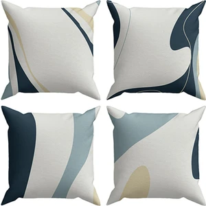 Abstract 4’lü Kırlent Kılıfı Ds65