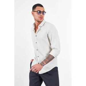 Taş Uzun Kol Erkek Gömlek | MES111871-01