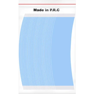 Lace Front Muadili Protez Saç Bandı Oval ″c″ (2,0 x 7,5 cm) 36 Adet