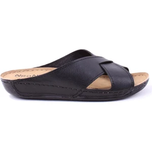 DZA37-514 Siyah Günlük  Kadın Terlik