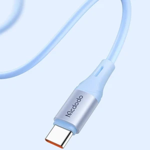 CA-2214 Typec Typec 65W 3A Hızlı Data Şarj Kablo 1.2m - Mavi