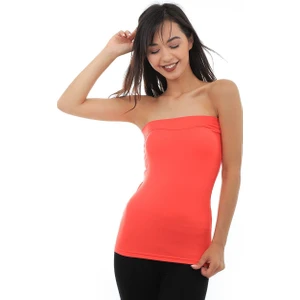 Mary Lux 282 Bayan Straplez Atlet Turuncu - Tek Boy