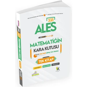 İnformal Yayınları ALES Matematiğin Kara Kutusu Tek Kitap Dijital Çözümlü Konu Özetli Ösym Çıkmış Sor Bankası