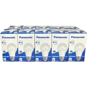 Panasonic 8.5W E27 6500K Beyaz Işık LED Ampul 10 Adet