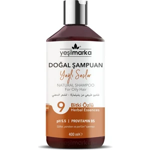 Doğal Yağlı Saçlar Için Şampuan 400 ml