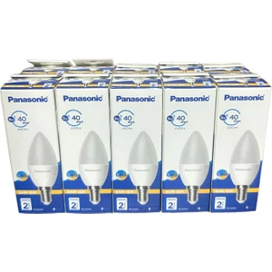 Panasonic 5W E14 2700K Sarı Işık LED Ampul 10 Adet