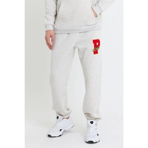 Polo State Erkek Jogger 3 Iplik Eşofman Altı  Kar Melanj