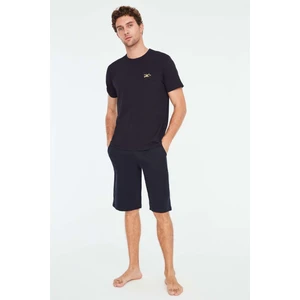 Mod Collection - Erkek Lacivert T-Shirt Şort Takımı