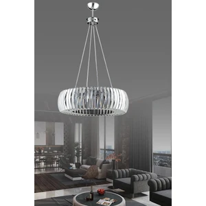 Istanbul Avize Venüs Gümüş 50 cm Kristal Taşlı Avize