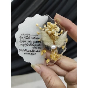 Epoksi Magnet, Nişan Magneti, Nikah Magneti, Hediyelik - 30