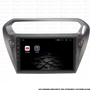 Citroen C Elysee Android Multimedya 4gb Ram Carplay Navigasyon Ekran - Myway