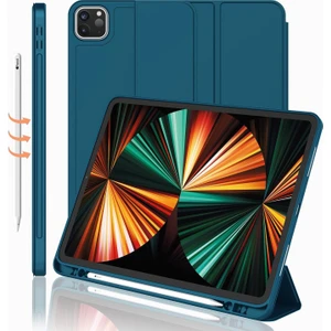 Apple iPad Pro 11 2. Nesil 2020 Kılıf Kalem Bölmeli Smart Case A2228 A2068 A2230 A2231